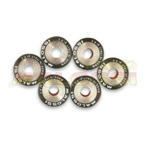 6 Rodillos Malossi HTRoll Ø15x12 gr.03,2 66 9417.A0 - Motoshop