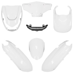 Kit de carenados O PARTS blanco brillo  - 1113670001 - Motoshop