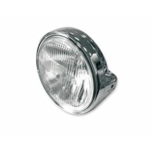 Faro delantero universal BIHR cromado - 1058060 -  Motoshop