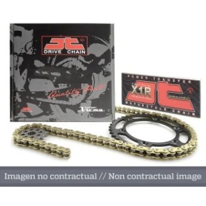 Kit cadena aluminio JT 420HDR (11-50-126) - Motoshop