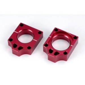 Tensores de eje trasero Honda Rojo - 1038885 -  Motoshop