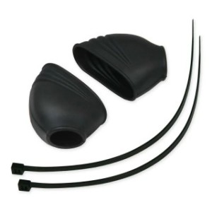 Fundas de goma para estriberas RFX Race (negro) Universal - 1110592001 - Motoshop