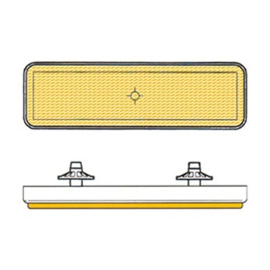 CATADIOPTRICO RECTANGULAR LATERAL - 1059797 -  Motoshop