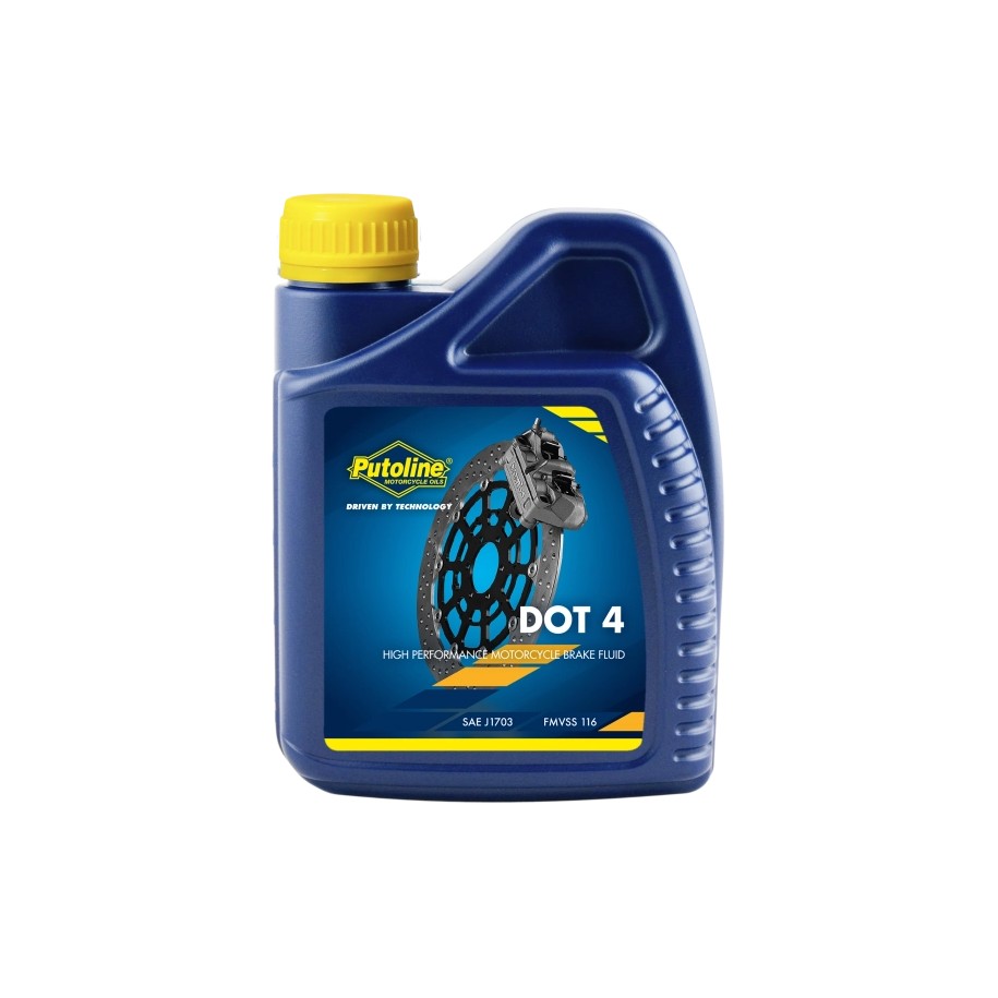 500 ml Bottle Putoline Brakefluid DOT 4 - Motoshop