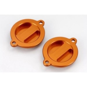 Tapa filtro de aceite naranja Ktm - Motoshop