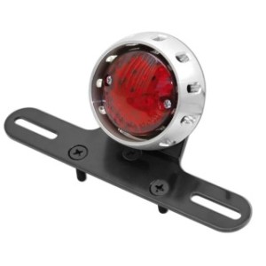 Piloto Custom LED. Soporte+matricula - Motoshop