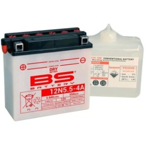 Batería BS BATTERY 12N5.5-4A - Motoshop