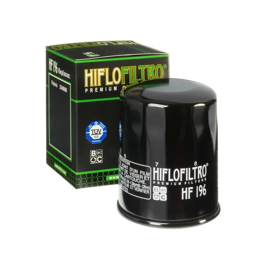 Filtro de Aceite Hiflofiltro HF196 POLARIS - Motoshop